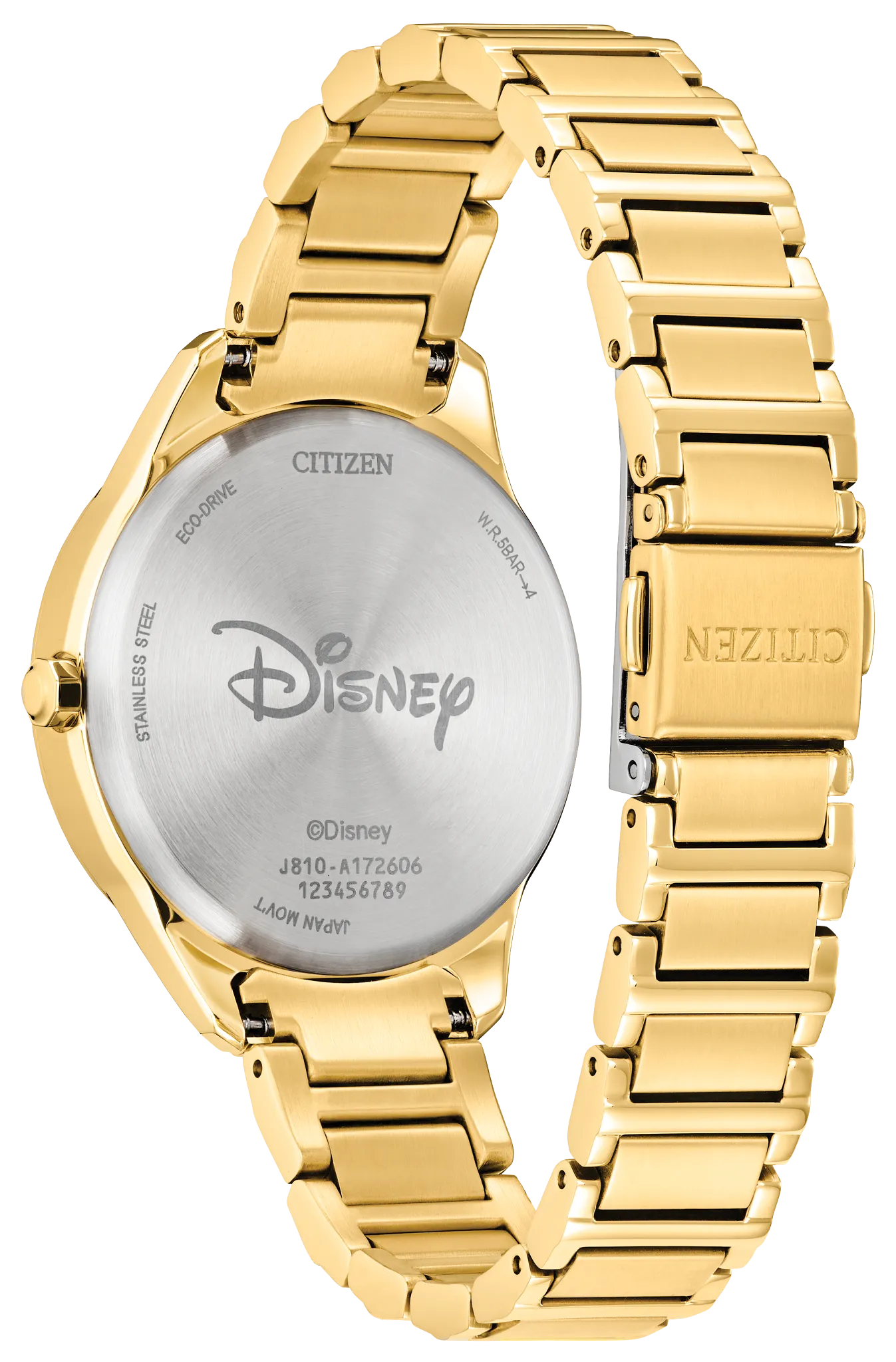 Mickey Flutterby White Dial Stainless Steel Bracelet FE6192-51D